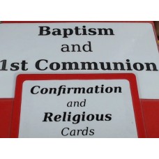 Sacraments and Religious cards @ 2.80